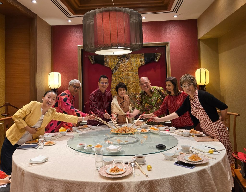 EXCO Chinese New Year LOH SANG Lunch